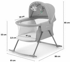 Люлька-качалка 3 в 1 Kinderkraft Lovi Beige